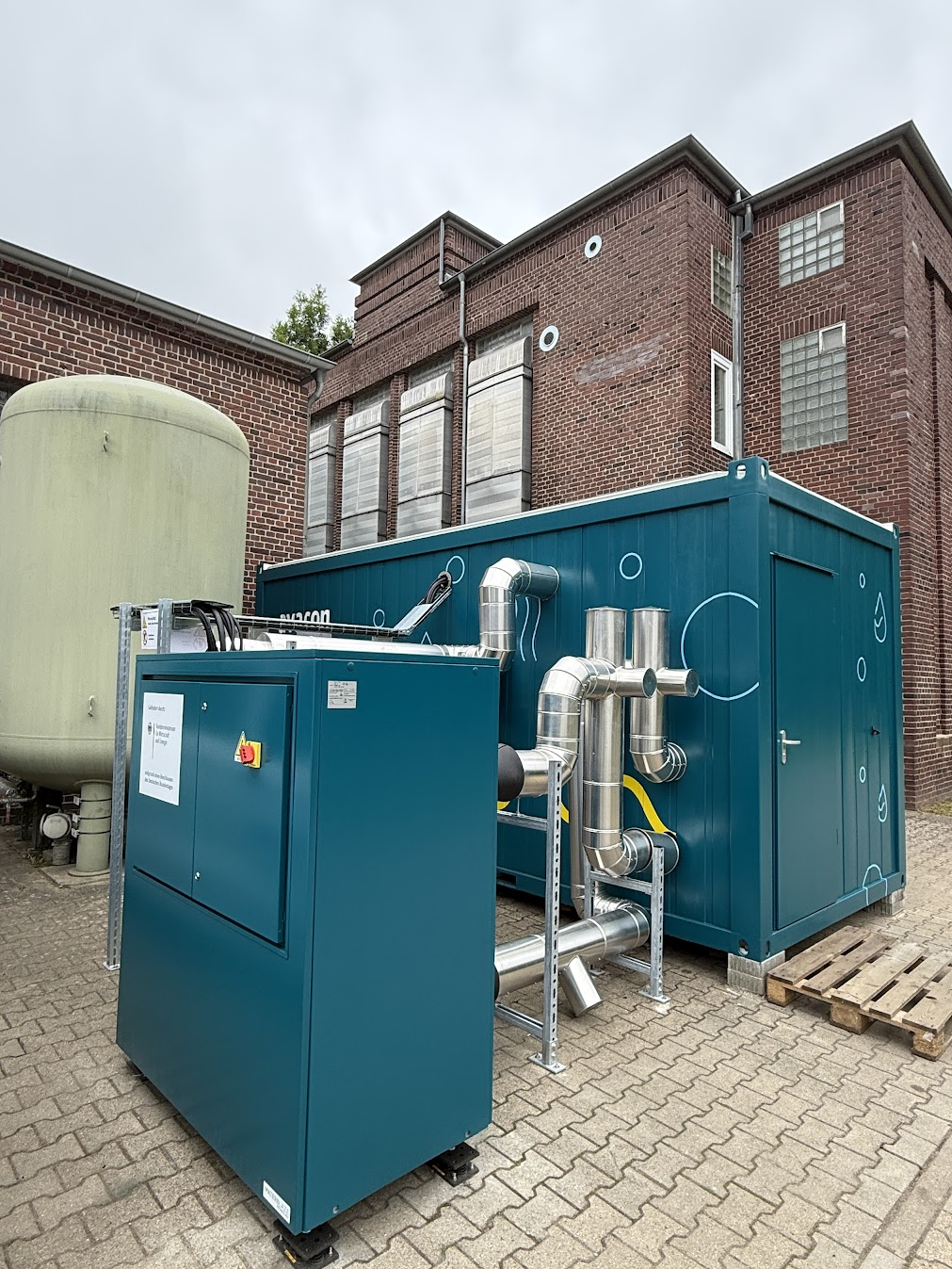 Erste deutsche Pilotanlage von Water2Heat in Lüneburg